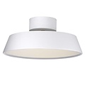 Plafondlamp wit of grijs kantelbaar LED 12W 300mm Ø
