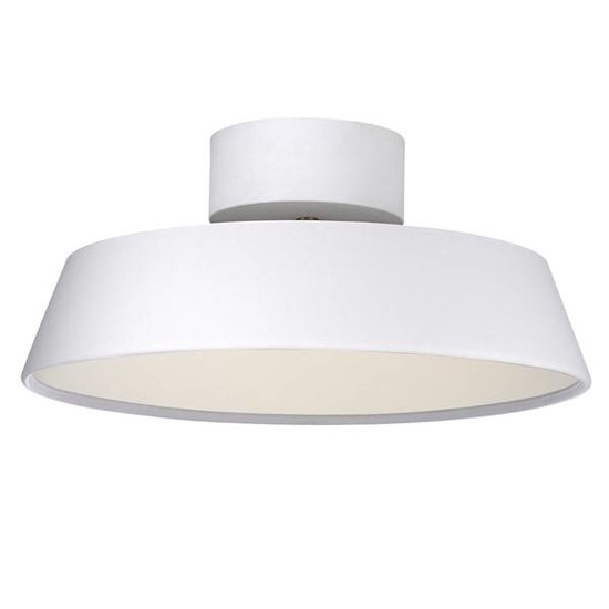 Plafondlamp wit of grijs kantelbaar LED 12W 300mm Ø