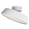 Plafondlamp wit of grijs kantelbaar LED 12W 300mm Ø