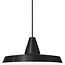 Pendant light black or white round E27 350mm Ø