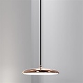 Nordlux Artist 25 suspension LED ronde, argent, dimmable – 250mm Ø, module LED 14W, 1000 lumens, 2700K, IP20