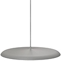 Lámpara colgante redonda LED gris, beige, negro o cobre 24W 400mm Ø