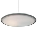 Pendelleuchte rund LED grau, beige, schwarz oder kupfer 24W 400mm Ø