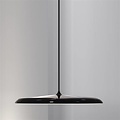 Pendelleuchte rund LED grau, beige, schwarz oder kupfer 24W 400mm Ø