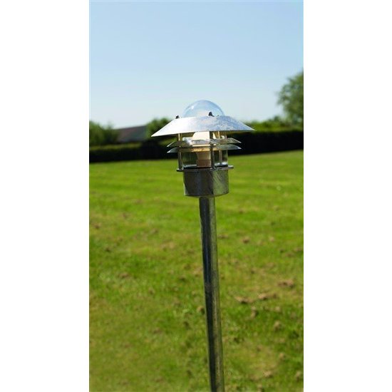Pollerbeleuchtung Kupfer, verzinkt oder Edelstahl IP54 920mm H