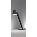Schreibtischlampe schwarz oder grau E27 flexibel 750mm hoch