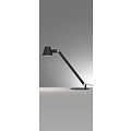 Schreibtischlampe schwarz oder grau E27 flexibel 750mm hoch