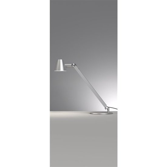 Desk lamp black or grey E27 flexible 750mm high