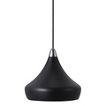 Luminaire suspendu noir E27 conique 300mm