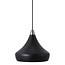 Luminaire suspendu noir E27 conique 300mm