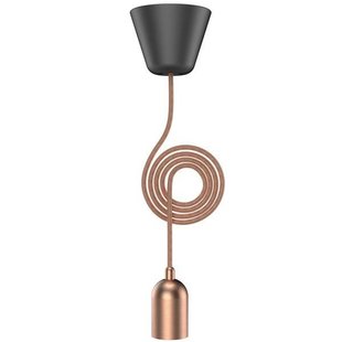 Hanging lamp copper-white-black-blue-green-red-purple 2500mm