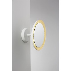 Wall lamp bathroom mirror white LED 8W IP44 300mm Ø