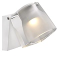 Wandleuchte Badezimmer LED weiß oder chrom 3W 105mm breit