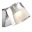 Wandlamp badkamer LED wit of chroom 3W 105mm breed