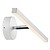 Nordlux IP S13 applique murale LED 400mm IP44 blanc ou acier brossé