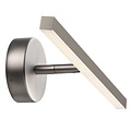 IP S13 bathroom wall light LED 5.6W 400mm wide IP44 waterproof, warm white 2700K, white or brushed steel