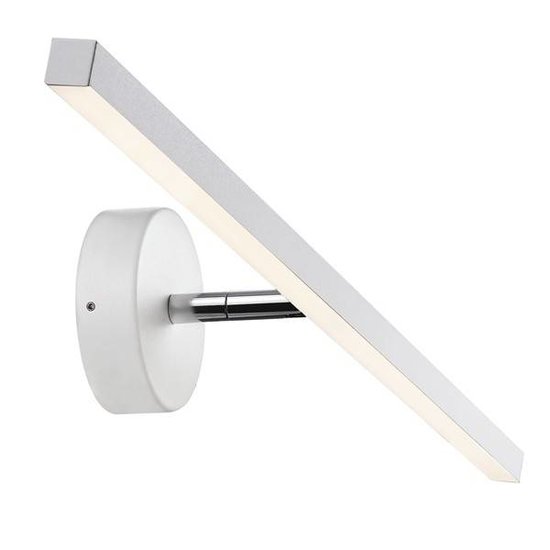 Aplique de baño LED blanco o gris 6,5W de 600mm de ancho