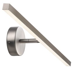 Aplique de baño LED blanco o gris 6,5W de 600mm de ancho