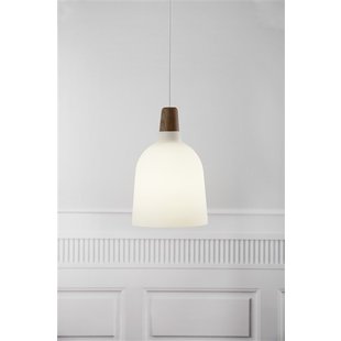 Hanglamp glas E27 conisch 200mm Ø