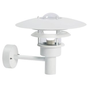 Applique murale exterieure noire-blanche-grise E27 320mm