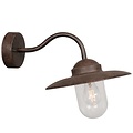 Outdoor wall light copper-rust-black-grey E27 280mm
