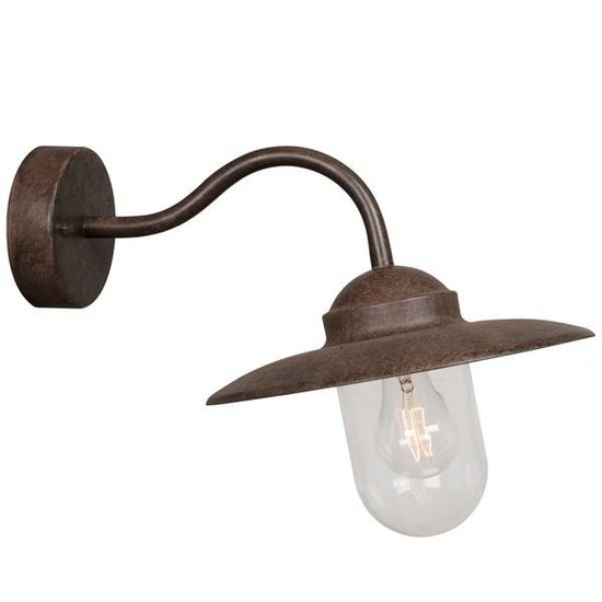 Country-style outdoor wall lamp copper-rust-black-grey E27 280mm
