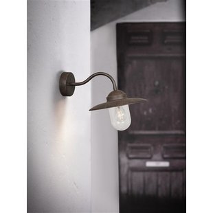 Outdoor wall light copper-rust-black-grey E27 280mm