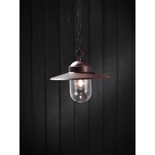 Hanging lamp rural rust E27 chain 1600mm high