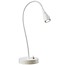 Sobremesa LED blanco-negro-verde-cromo flexible 390mm H