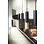 Luminaire suspendu design noir ou blanc orientable 270mm haut