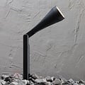 Mono Bodenspot schwarz Metall GU10 IP44 190mm, schwenkbarer Arm, Kabel 180cm, nicht dimmbar