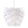 Pendant light flower white E27 500mm diameter