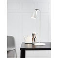 Schreibtischlampe LED weiß-schwarz-grau-gebürsteter Stahl GU10 3W 630