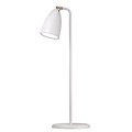 Schreibtischlampe LED weiß-schwarz-grau-gebürsteter Stahl GU10 3W 630