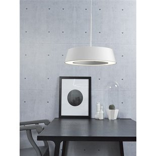 Pendant light LED white or grey round 14,5W 360mm Ø