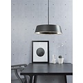 Pendelleuchte LED weiß oder grau rund 14,5W 360mm Ø