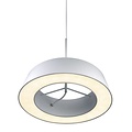 Pendelleuchte LED weiß oder grau rund 14,5W 360mm Ø