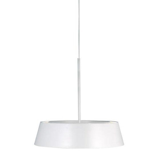 Pendelleuchte LED weiß oder grau rund 14,5W 360mm Ø