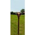 Lampadaire exterieur cuivre ou galvanisé E27 IP54 1130mm
