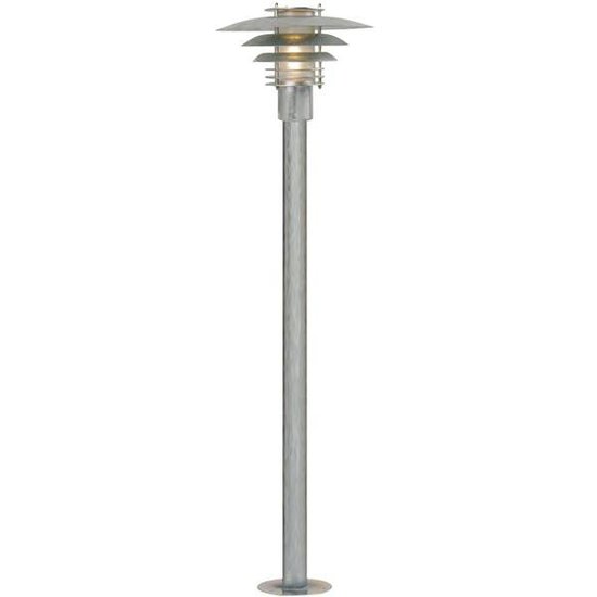 Poller hellkupfer oder grau E27 1130mm hoch