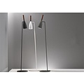 Floor lamp design black, white, gray orientable GU10 1500mm