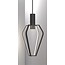 Hanglamp kooi LED zwart-wit GU10 dimbaar 6W 480mm hoog