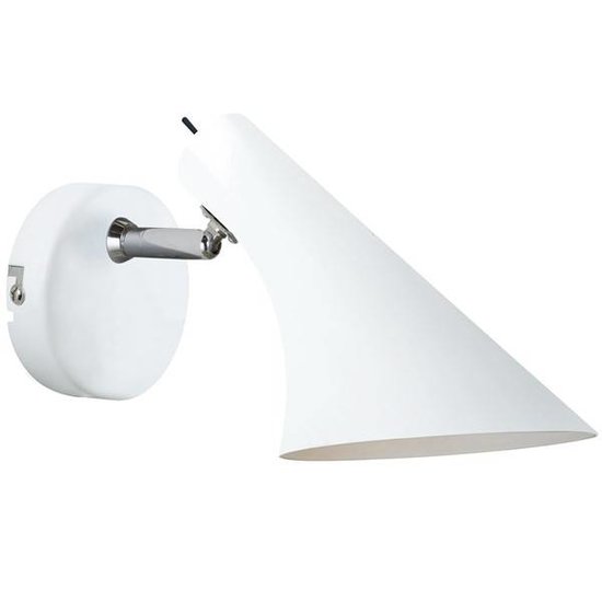 Vanila Wandleuchte Metall schwarz, E14-Fassung, Schirm 145mm, 350° schwenkbar, Kabel 210cm mit Schalter