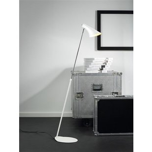 Lámpara de pie diseño blanco o negro E14 740-1290mm alto