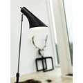 Lampe sur pied design noir ou blanc E14 740-1290mm haut