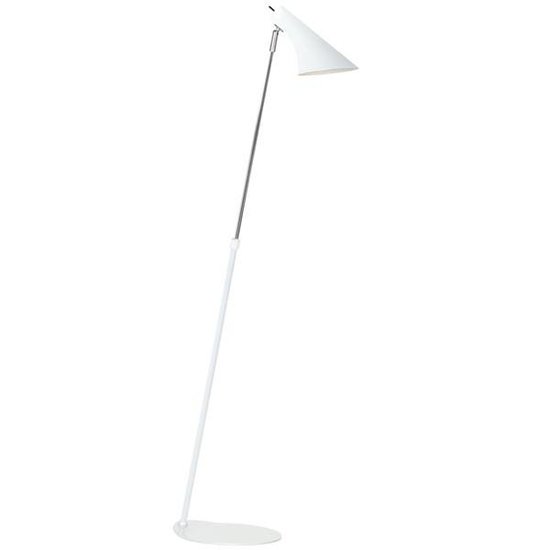Staande lamp design zwart of wit E14 740-1290mm hoog