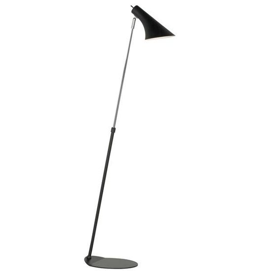 Standing lamp design black or white E14 740-1290mm high