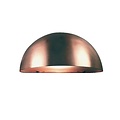 Aplique Scorpius de exterior, blanco, metal-policarbonato, casquillo E27, IP23, 200 x 100 mm