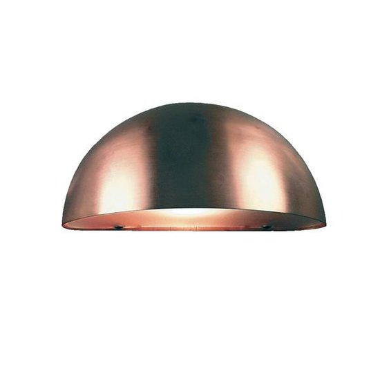 Aplique Scorpius de exterior, blanco, metal-policarbonato, casquillo E27, IP23, 200 x 100 mm