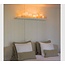 Authentage Wall lamp bedroom rustic LED 7 candles 80cm wide
